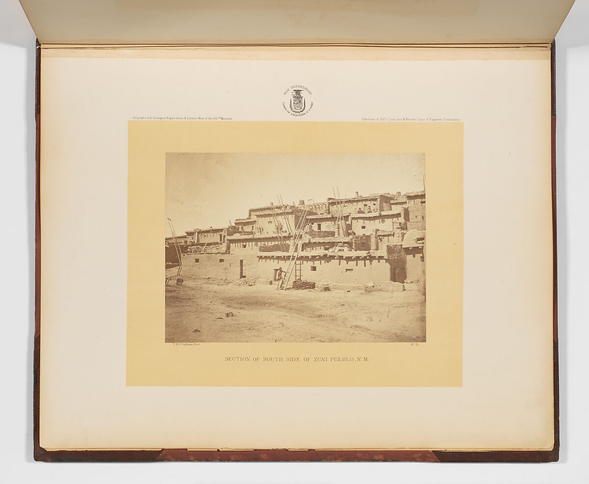 Photographs Showing Landscapes, Geological and Other Features, of Portions of the Western Territory of the United States, Obtained in connection with Geographical and Geological Explorations and Surveys West of the 100th Meridian, Seasons of 1871, 1872 and 1873, Timothy H. O'Sullivan (American, born Ireland, 1840–1882), Albumen silver prints from glass negatives