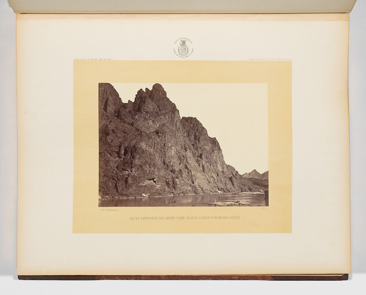 Photographs Showing Landscapes, Geological and Other Features, of Portions of the Western Territory of the United States, Obtained in connection with Geographical and Geological Explorations and Surveys West of the 100th Meridian, Seasons of 1871, 1872 and 1873, Timothy H. O'Sullivan (American, born Ireland, 1840–1882), Albumen silver prints from glass negatives