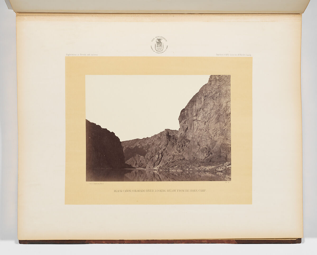 Photographs Showing Landscapes, Geological and Other Features, of Portions of the Western Territory of the United States, Obtained in connection with Geographical and Geological Explorations and Surveys West of the 100th Meridian, Seasons of 1871, 1872 and 1873, Timothy H. O'Sullivan (American, born Ireland, 1840–1882), Albumen silver prints from glass negatives