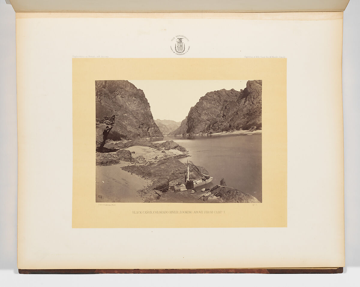 Photographs Showing Landscapes, Geological and Other Features, of Portions of the Western Territory of the United States, Obtained in connection with Geographical and Geological Explorations and Surveys West of the 100th Meridian, Seasons of 1871, 1872 and 1873, Timothy H. O'Sullivan (American, born Ireland, 1840–1882), Albumen silver prints from glass negatives