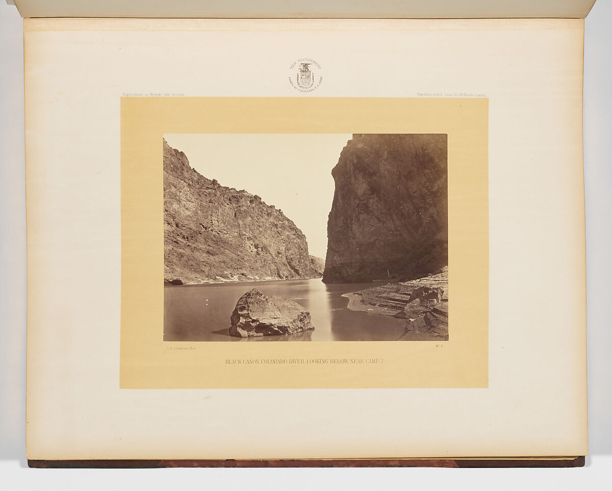 Photographs Showing Landscapes, Geological and Other Features, of Portions of the Western Territory of the United States, Obtained in connection with Geographical and Geological Explorations and Surveys West of the 100th Meridian, Seasons of 1871, 1872 and 1873, Timothy H. O'Sullivan (American, born Ireland, 1840–1882), Albumen silver prints from glass negatives