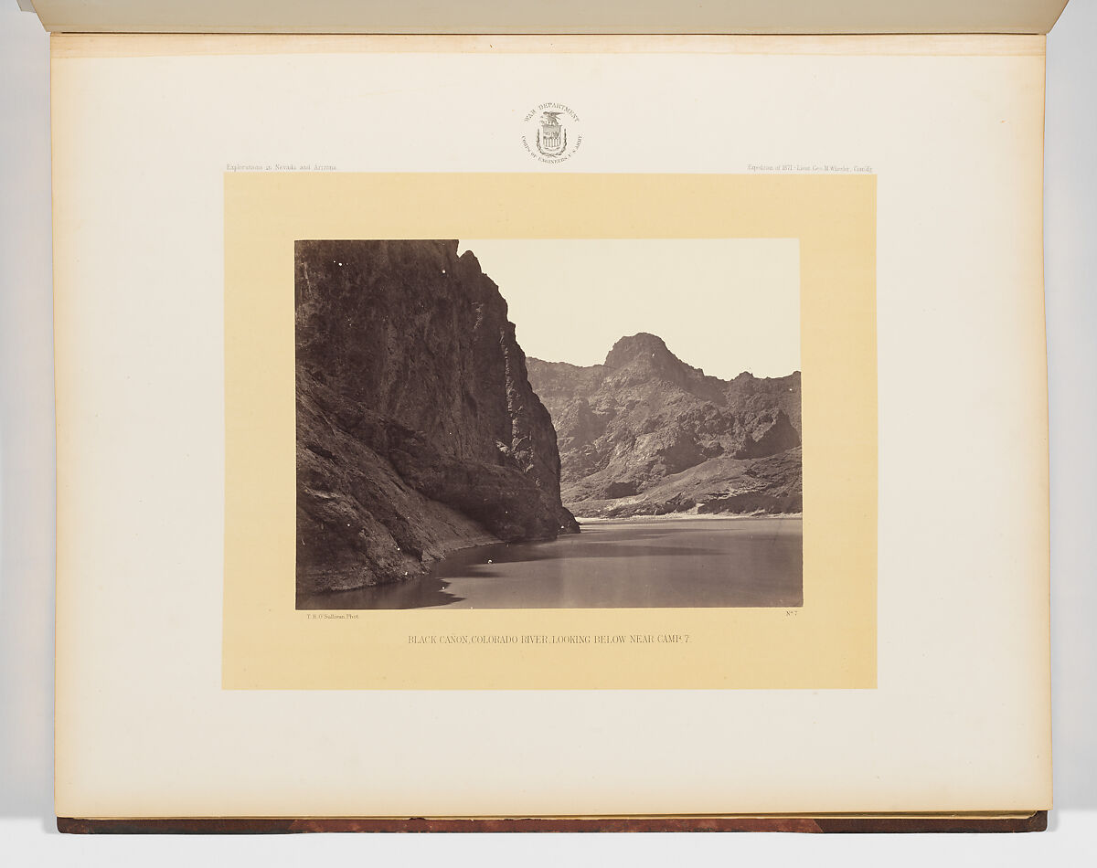 Photographs Showing Landscapes, Geological and Other Features, of Portions of the Western Territory of the United States, Obtained in connection with Geographical and Geological Explorations and Surveys West of the 100th Meridian, Seasons of 1871, 1872 and 1873, Timothy H. O'Sullivan (American, born Ireland, 1840–1882), Albumen silver prints from glass negatives