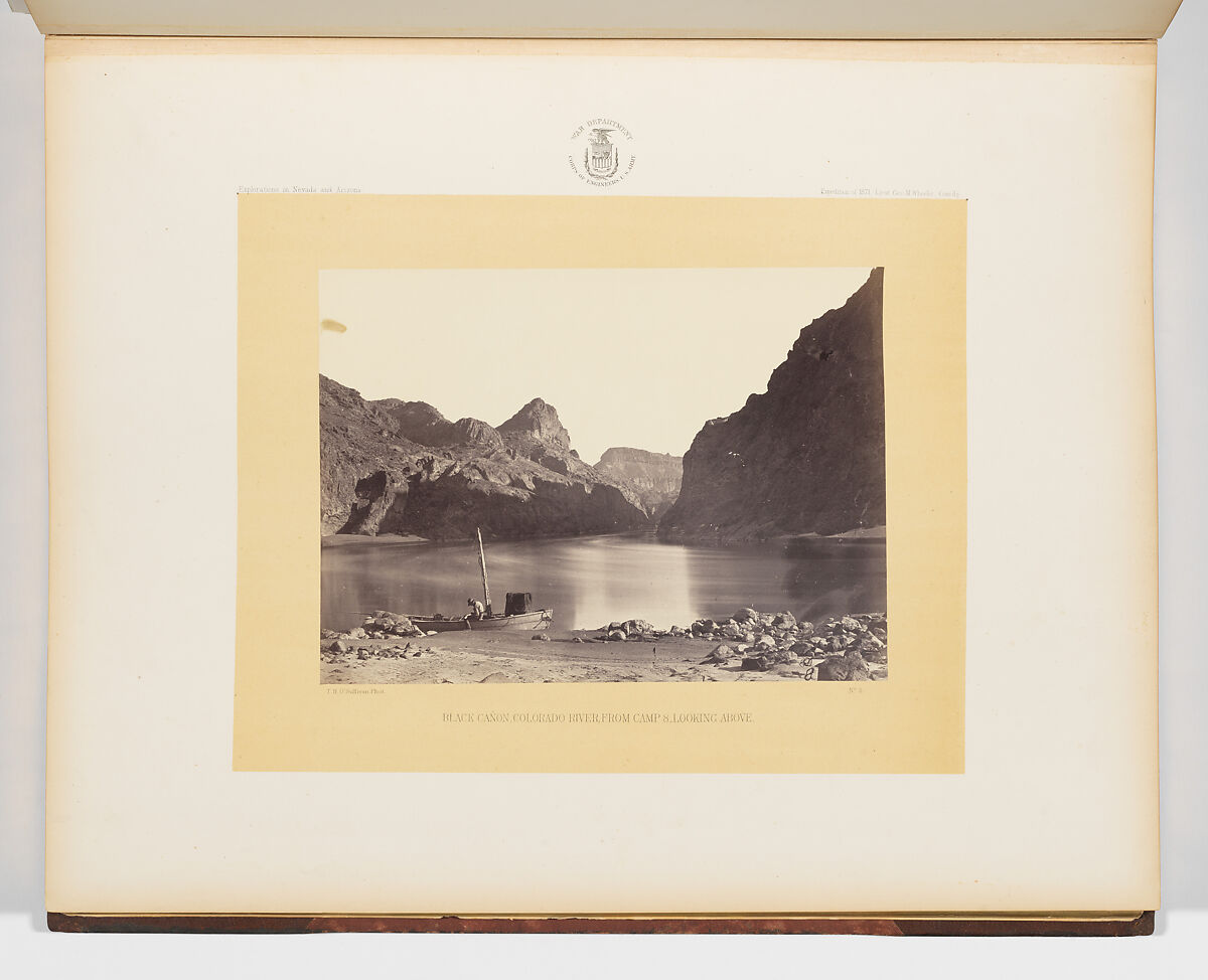 Photographs Showing Landscapes, Geological and Other Features, of Portions of the Western Territory of the United States, Obtained in connection with Geographical and Geological Explorations and Surveys West of the 100th Meridian, Seasons of 1871, 1872 and 1873, Timothy H. O'Sullivan (American, born Ireland, 1840–1882), Albumen silver prints from glass negatives