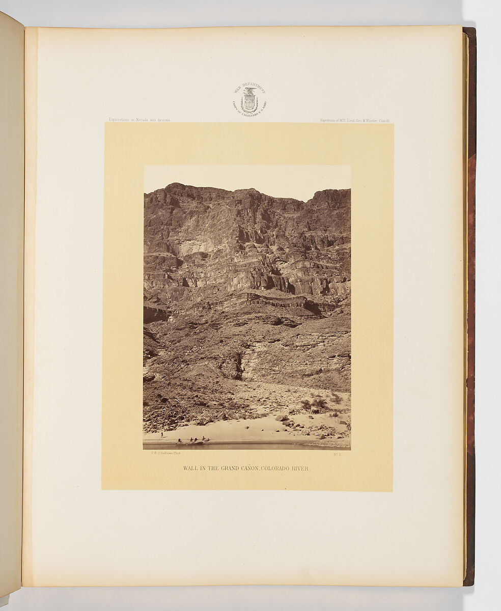 Photographs Showing Landscapes, Geological and Other Features, of Portions of the Western Territory of the United States, Obtained in connection with Geographical and Geological Explorations and Surveys West of the 100th Meridian, Seasons of 1871, 1872 and 1873, Timothy H. O'Sullivan (American, born Ireland, 1840–1882), Albumen silver prints from glass negatives