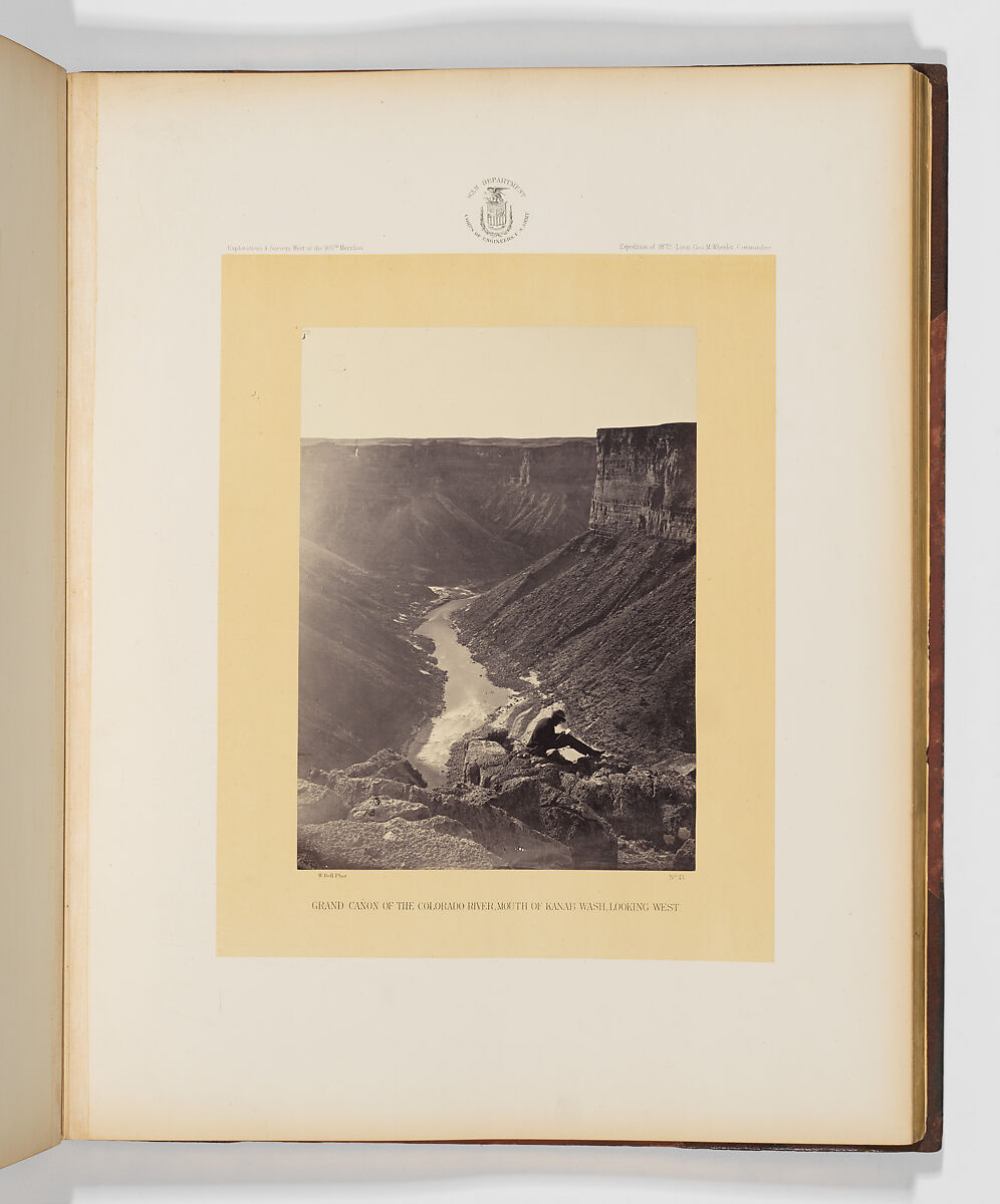 Photographs Showing Landscapes, Geological and Other Features, of Portions of the Western Territory of the United States, Obtained in connection with Geographical and Geological Explorations and Surveys West of the 100th Meridian, Seasons of 1871, 1872 and 1873, Timothy H. O'Sullivan (American, born Ireland, 1840–1882), Albumen silver prints from glass negatives