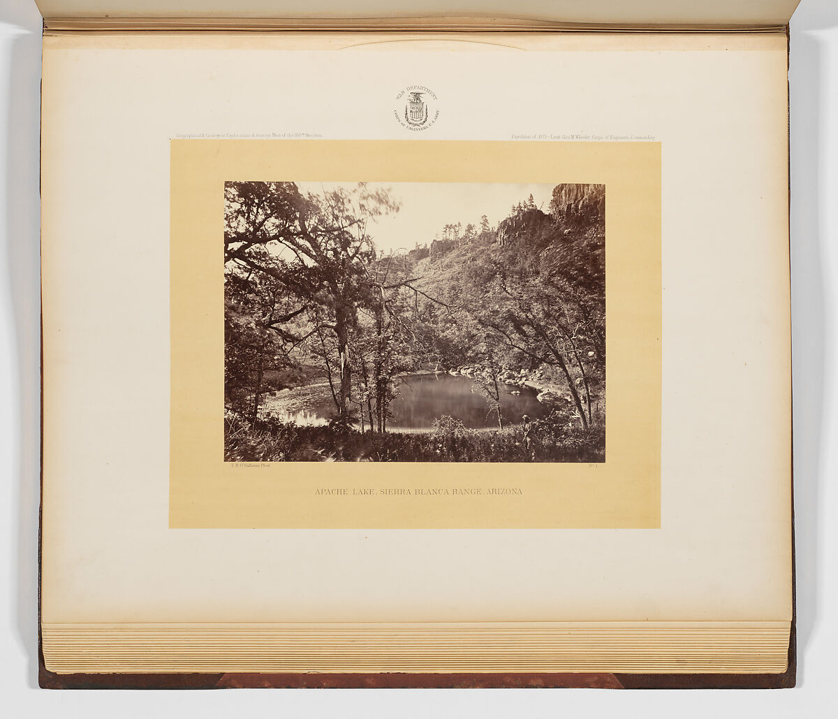 Photographs Showing Landscapes, Geological and Other Features, of Portions of the Western Territory of the United States, Obtained in connection with Geographical and Geological Explorations and Surveys West of the 100th Meridian, Seasons of 1871, 1872 and 1873, Timothy H. O'Sullivan (American, born Ireland, 1840–1882), Albumen silver prints from glass negatives