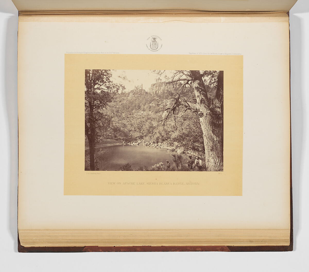 Photographs Showing Landscapes, Geological and Other Features, of Portions of the Western Territory of the United States, Obtained in connection with Geographical and Geological Explorations and Surveys West of the 100th Meridian, Seasons of 1871, 1872 and 1873, Timothy H. O'Sullivan (American, born Ireland, 1840–1882), Albumen silver prints from glass negatives