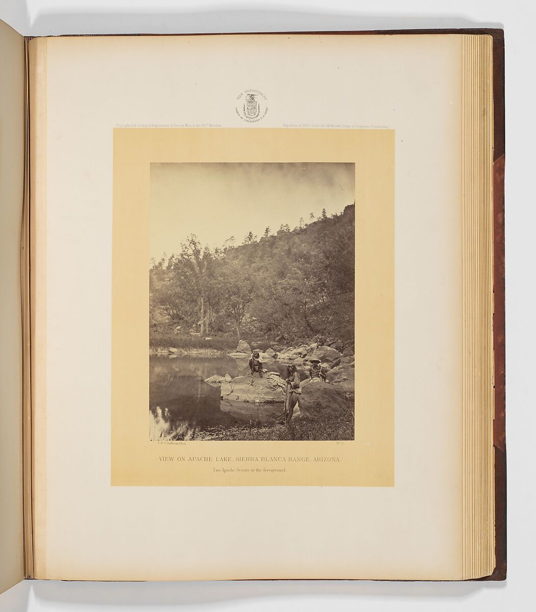 Photographs Showing Landscapes, Geological and Other Features, of Portions of the Western Territory of the United States, Obtained in connection with Geographical and Geological Explorations and Surveys West of the 100th Meridian, Seasons of 1871, 1872 and 1873, Timothy H. O'Sullivan (American, born Ireland, 1840–1882), Albumen silver prints from glass negatives