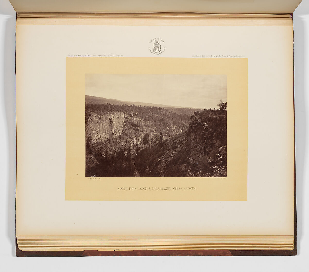 Photographs Showing Landscapes, Geological and Other Features, of Portions of the Western Territory of the United States, Obtained in connection with Geographical and Geological Explorations and Surveys West of the 100th Meridian, Seasons of 1871, 1872 and 1873, Timothy H. O'Sullivan (American, born Ireland, 1840–1882), Albumen silver prints from glass negatives