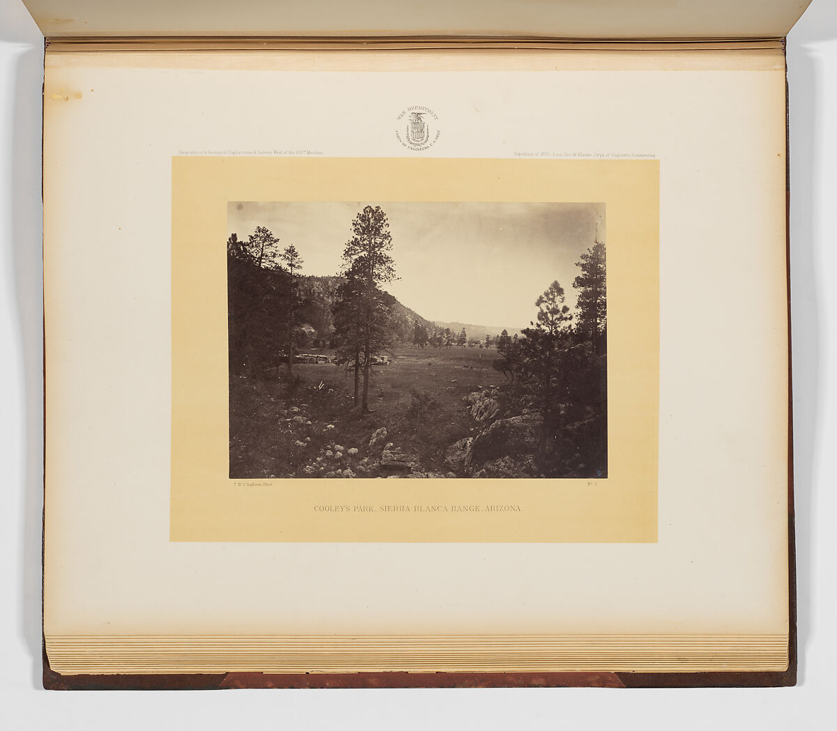 Photographs Showing Landscapes, Geological and Other Features, of Portions of the Western Territory of the United States, Obtained in connection with Geographical and Geological Explorations and Surveys West of the 100th Meridian, Seasons of 1871, 1872 and 1873, Timothy H. O'Sullivan (American, born Ireland, 1840–1882), Albumen silver prints from glass negatives
