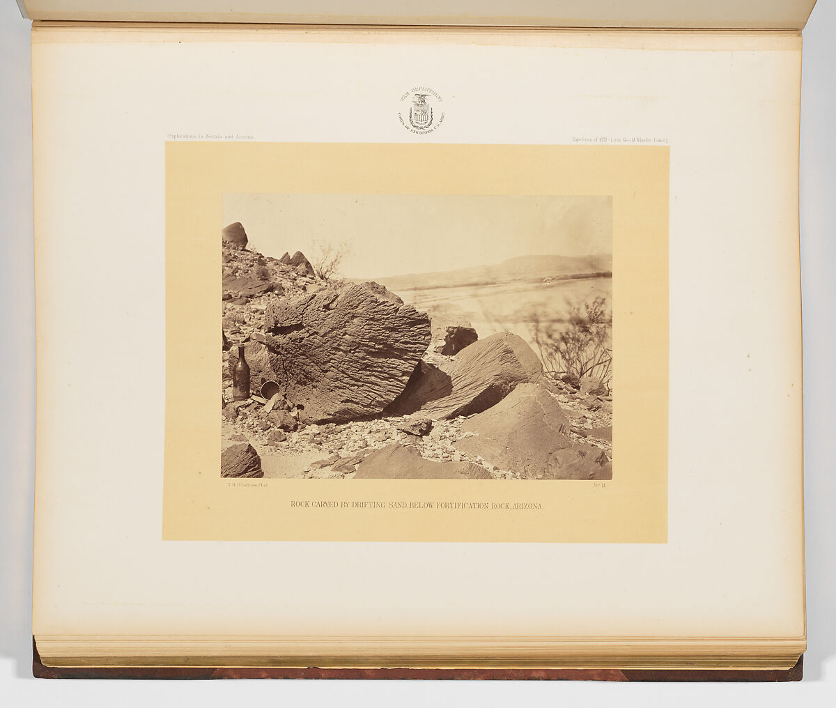 Photographs Showing Landscapes, Geological and Other Features, of Portions of the Western Territory of the United States, Obtained in connection with Geographical and Geological Explorations and Surveys West of the 100th Meridian, Seasons of 1871, 1872 and 1873, Timothy H. O'Sullivan (American, born Ireland, 1840–1882), Albumen silver prints from glass negatives