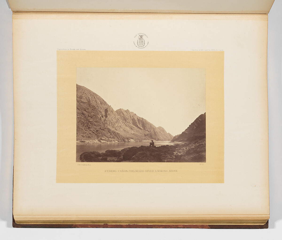 Photographs Showing Landscapes, Geological and Other Features, of Portions of the Western Territory of the United States, Obtained in connection with Geographical and Geological Explorations and Surveys West of the 100th Meridian, Seasons of 1871, 1872 and 1873, Timothy H. O'Sullivan (American, born Ireland, 1840–1882), Albumen silver prints from glass negatives