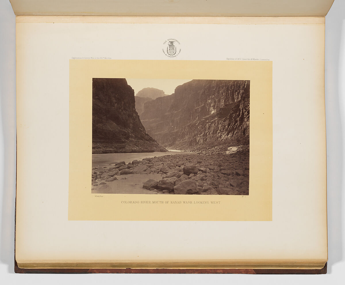 Photographs Showing Landscapes, Geological and Other Features, of Portions of the Western Territory of the United States, Obtained in connection with Geographical and Geological Explorations and Surveys West of the 100th Meridian, Seasons of 1871, 1872 and 1873, Timothy H. O'Sullivan (American, born Ireland, 1840–1882), Albumen silver prints from glass negatives