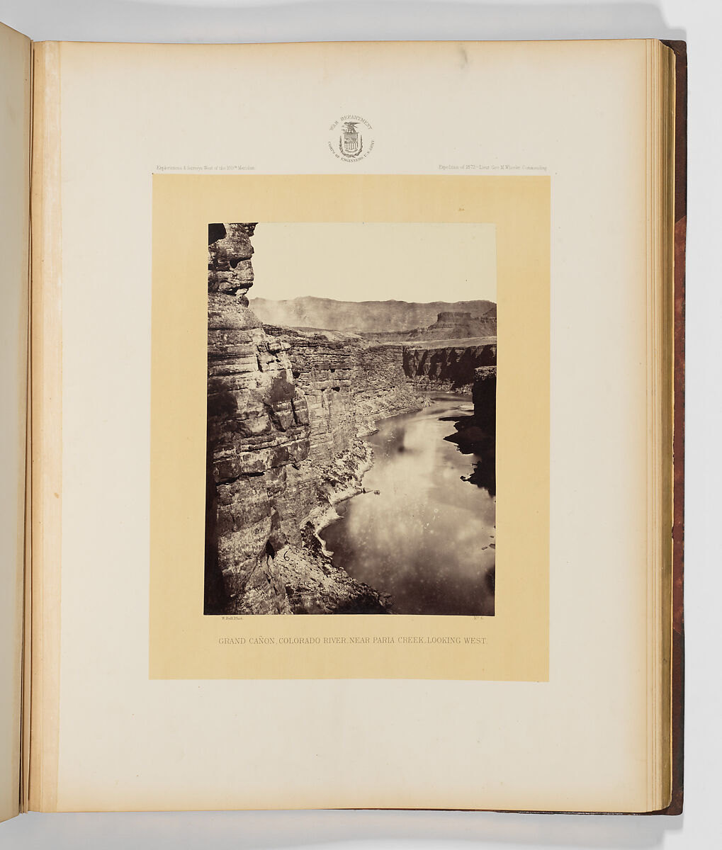 Photographs Showing Landscapes, Geological and Other Features, of Portions of the Western Territory of the United States, Obtained in connection with Geographical and Geological Explorations and Surveys West of the 100th Meridian, Seasons of 1871, 1872 and 1873, Timothy H. O'Sullivan (American, born Ireland, 1840–1882), Albumen silver prints from glass negatives
