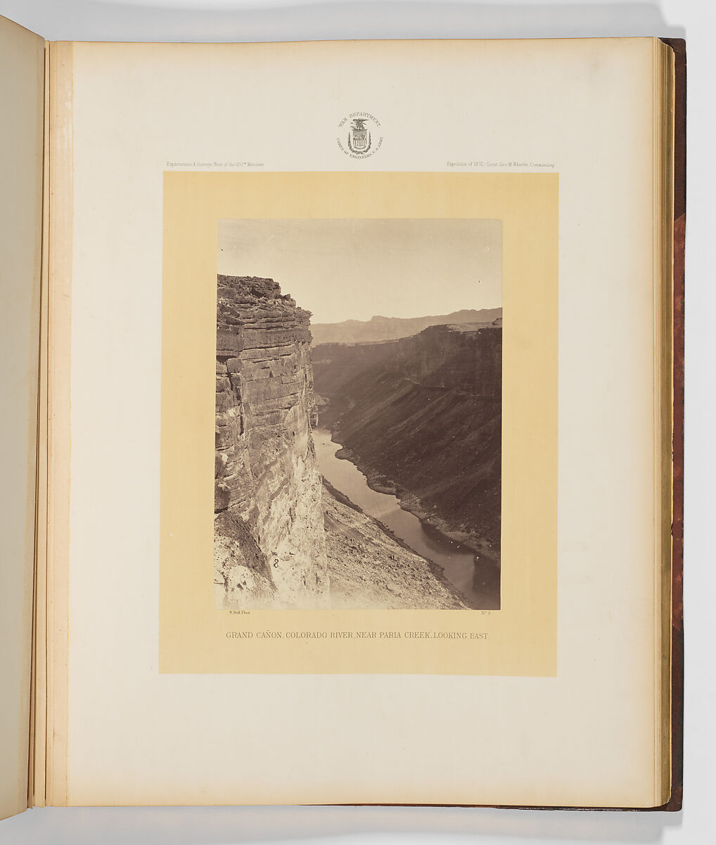 Photographs Showing Landscapes, Geological and Other Features, of Portions of the Western Territory of the United States, Obtained in connection with Geographical and Geological Explorations and Surveys West of the 100th Meridian, Seasons of 1871, 1872 and 1873, Timothy H. O'Sullivan (American, born Ireland, 1840–1882), Albumen silver prints from glass negatives