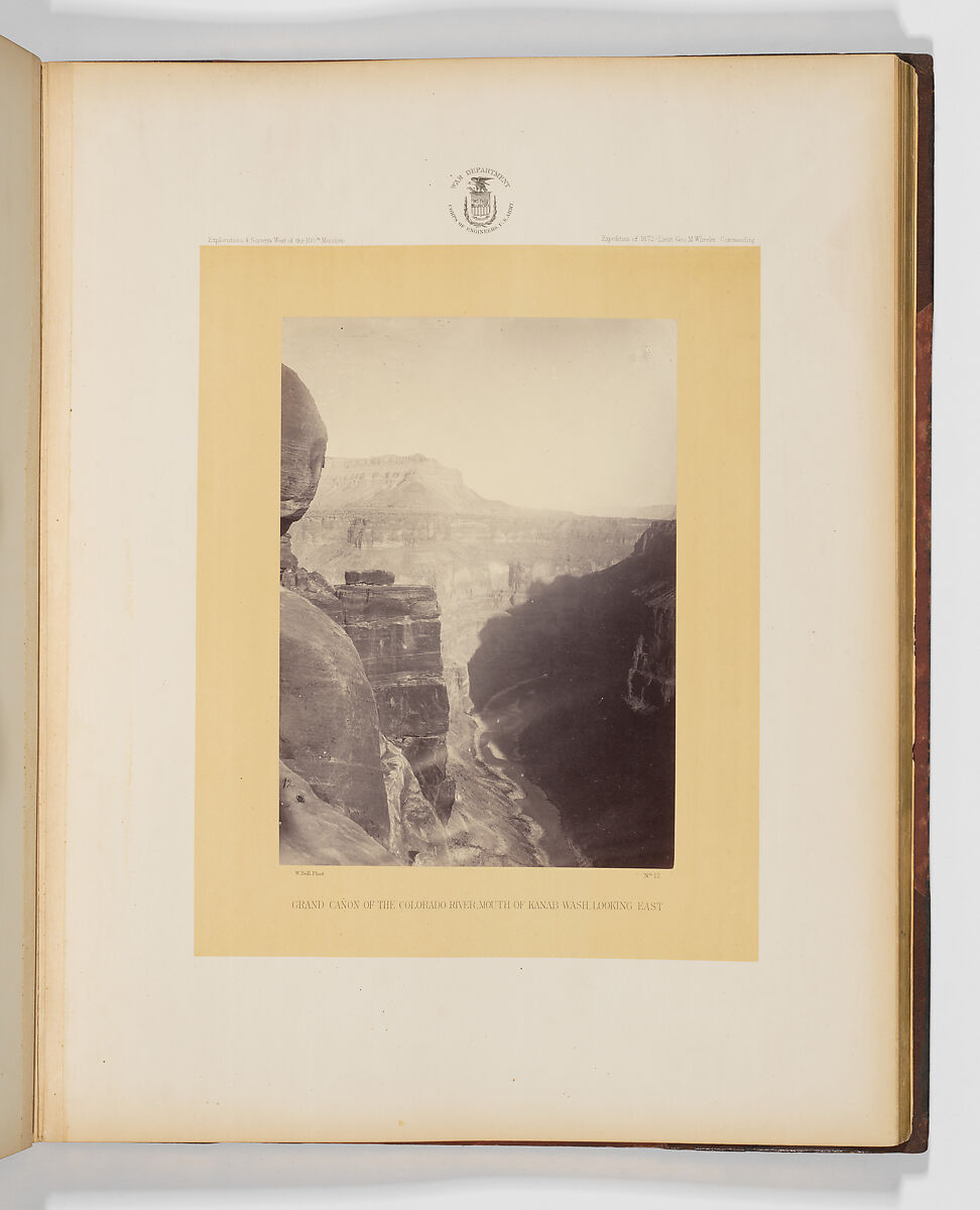 Photographs Showing Landscapes, Geological and Other Features, of Portions of the Western Territory of the United States, Obtained in connection with Geographical and Geological Explorations and Surveys West of the 100th Meridian, Seasons of 1871, 1872 and 1873, Timothy H. O'Sullivan (American, born Ireland, 1840–1882), Albumen silver prints from glass negatives
