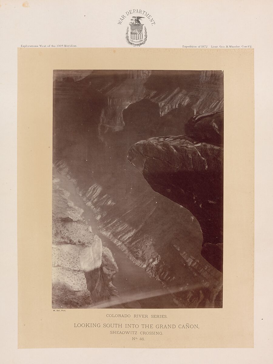 Photographs Showing Landscapes, Geological and Other Features, of Portions of the Western Territory of the United States, Obtained in connection with Geographical and Geological Explorations and Surveys West of the 100th Meridian, Season of 1872, William H. Bell (American (born England), Liverpool 1831–1910 Philadelphia, Pennsylvania), Albumen silver prints from glass negatives