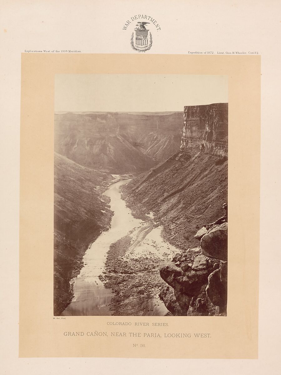 Photographs Showing Landscapes, Geological and Other Features, of Portions of the Western Territory of the United States, Obtained in connection with Geographical and Geological Explorations and Surveys West of the 100th Meridian, Season of 1872, William H. Bell (American (born England), Liverpool 1831–1910 Philadelphia, Pennsylvania), Albumen silver prints from glass negatives