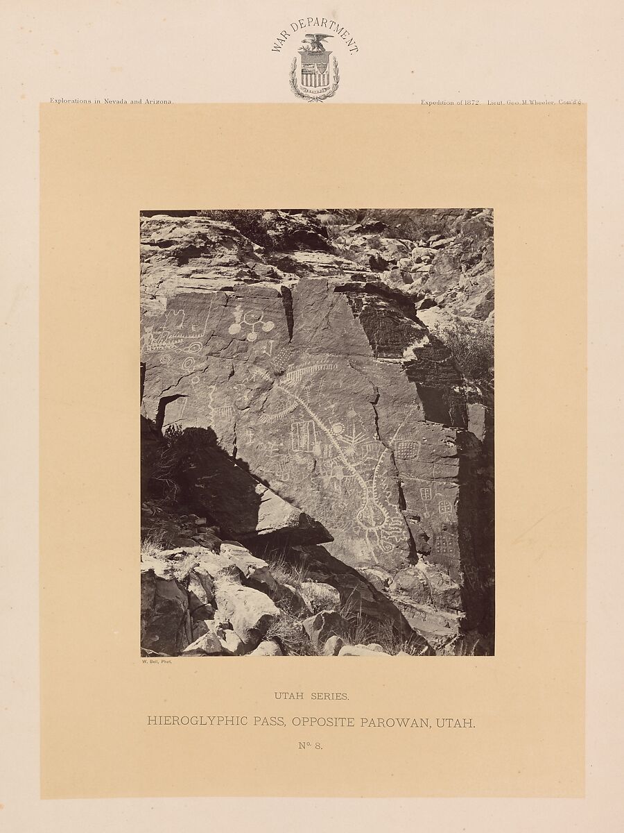 Photographs Showing Landscapes, Geological and Other Features, of Portions of the Western Territory of the United States, Obtained in connection with Geographical and Geological Explorations and Surveys West of the 100th Meridian, Season of 1872, William H. Bell (American (born England), Liverpool 1831–1910 Philadelphia, Pennsylvania), Albumen silver prints from glass negatives