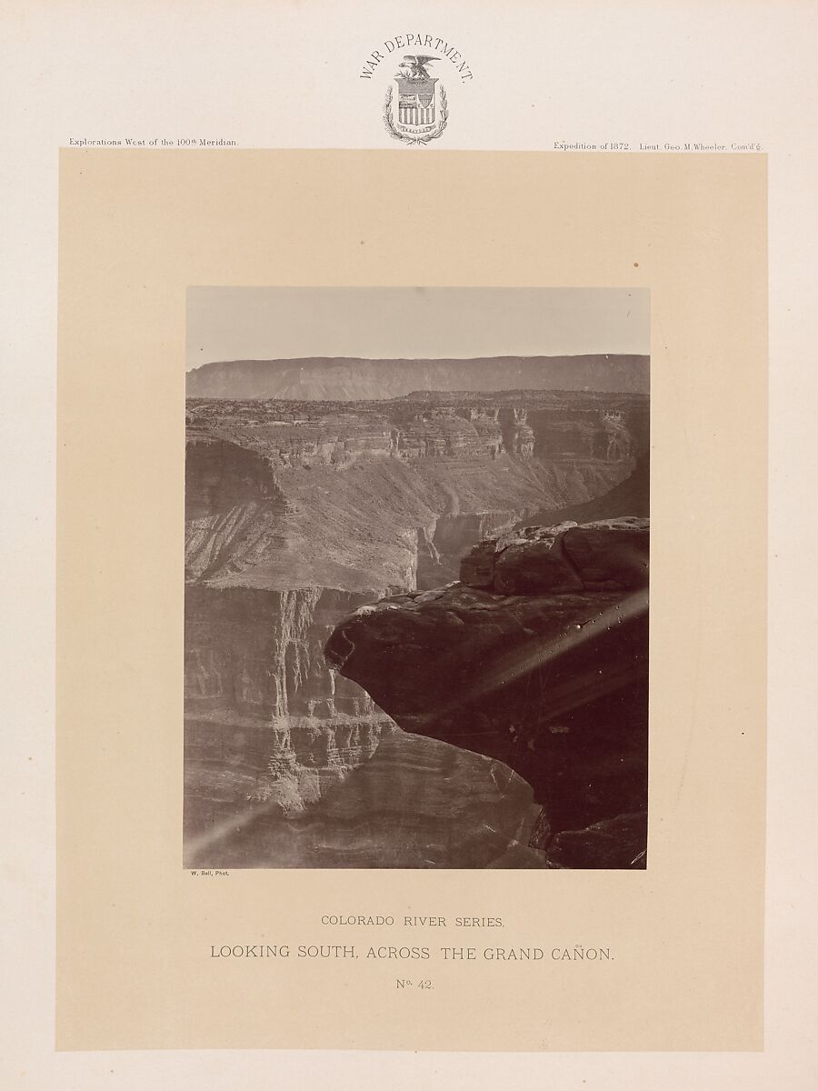 Photographs Showing Landscapes, Geological and Other Features, of Portions of the Western Territory of the United States, Obtained in connection with Geographical and Geological Explorations and Surveys West of the 100th Meridian, Season of 1872, William H. Bell (American (born England), Liverpool 1831–1910 Philadelphia, Pennsylvania), Albumen silver prints from glass negatives