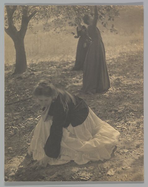 The Orchard, Clarence H. White (American, 1871–1925), Platinum print 