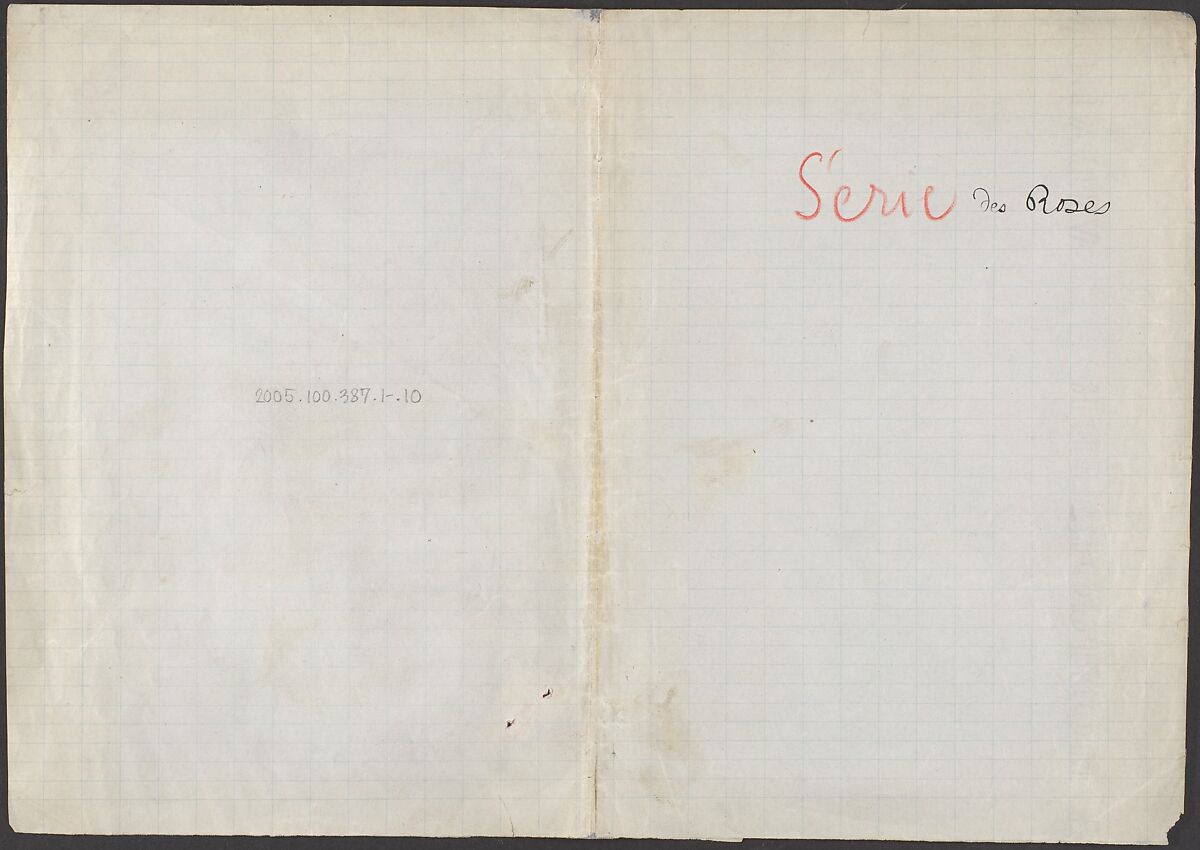 Série des Roses, Pierre-Louis Pierson (French, 1822–1913), Albumen silver print from glass negative