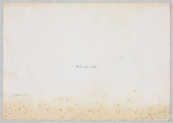 [Nude with a Mask], E. J. Bellocq (American, 1873–1949), Gelatin silver print from glass negative