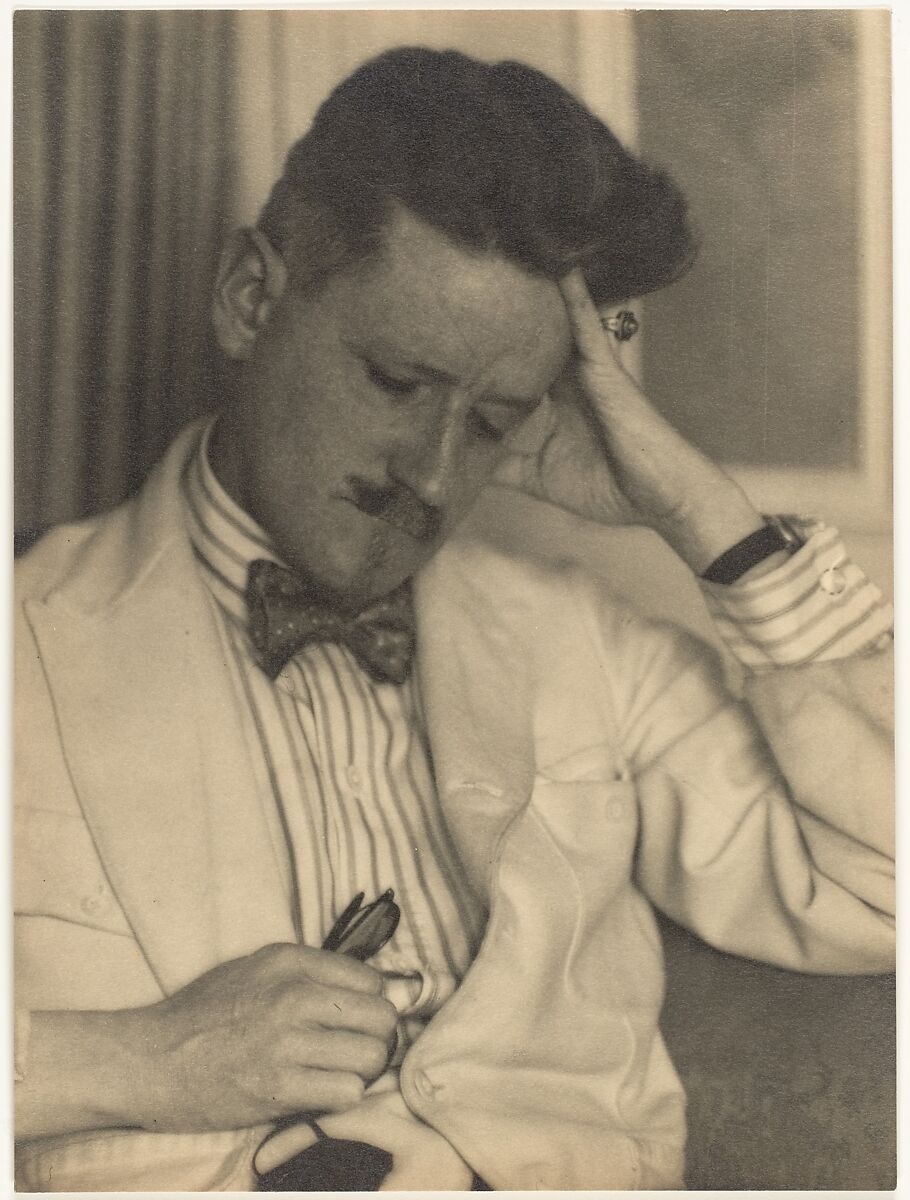 [James Joyce], Berenice Abbott  American, Gelatin silver print