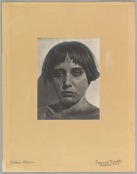 Nahui Olín, Edward Weston (American, Highland Park, Illinois 1886–1958 Carmel, California), Gelatin silver print 