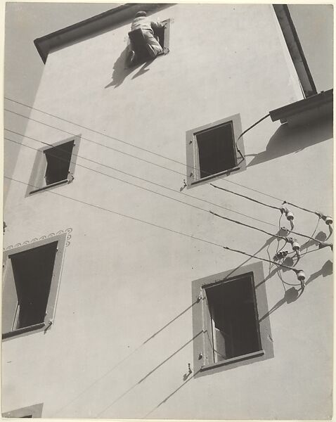 Decorating Work, Switzerland, László Moholy-Nagy (American (born Hungary), Borsod 1895–1946 Chicago, Illinois), Gelatin silver print 