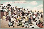 [28 Picture Postcards Collected, Numbered, and Stamped by Walker Evans], Photomechanical prints
