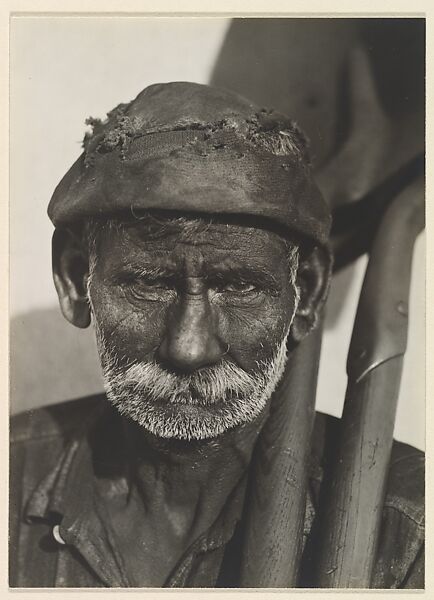 Coal Dock Worker, Walker Evans (American, St. Louis, Missouri 1903–1975 New Haven, Connecticut), Gelatin silver print 