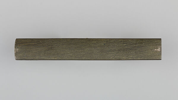 Knife Handle (Kozuka), Copper-silver alloy (shibuichi), gold, silver, Japanese