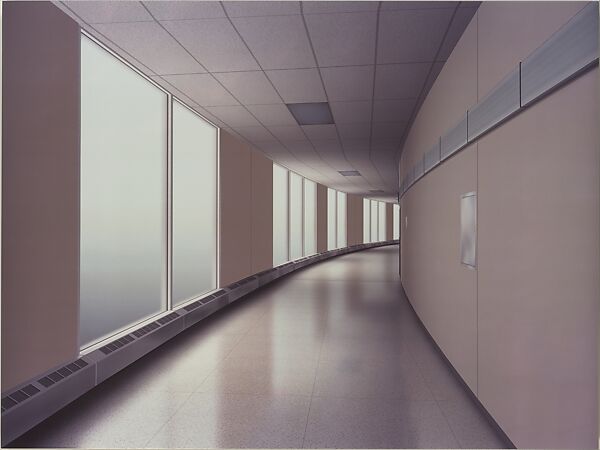 Corridor, Craig Kalpakjian (American, born 1961), Silver dye bleach print 