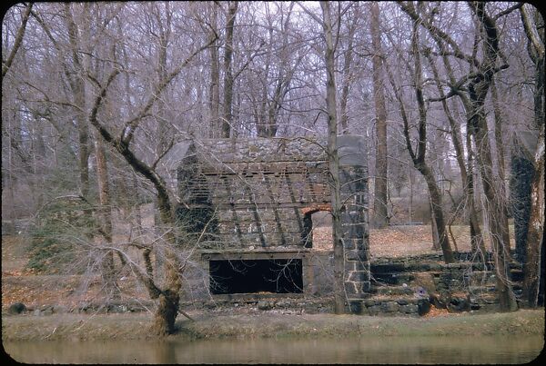 [92 Studies and Views of Mills, Fortune Article "The Stones of Dupont"], Walker Evans (American, St. Louis, Missouri 1903–1975 New Haven, Connecticut), Color film transparency