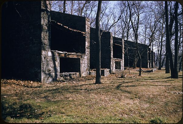 [92 Studies and Views of Mills, Fortune Article "The Stones of Dupont"], Walker Evans (American, St. Louis, Missouri 1903–1975 New Haven, Connecticut), Color film transparency