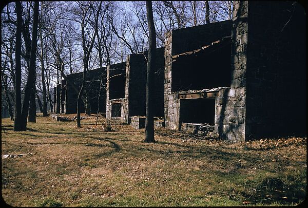 [92 Studies and Views of Mills, Fortune Article "The Stones of Dupont"], Walker Evans (American, St. Louis, Missouri 1903–1975 New Haven, Connecticut), Color film transparency
