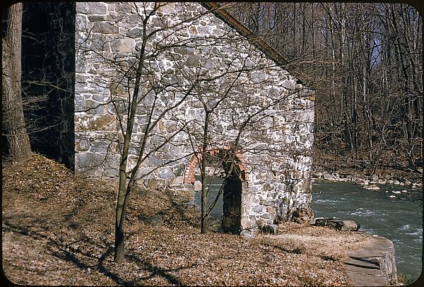 [92 Studies and Views of Mills, Fortune Article "The Stones of Dupont"], Walker Evans (American, St. Louis, Missouri 1903–1975 New Haven, Connecticut), Color film transparency