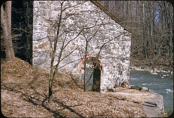 [92 Studies and Views of Mills, Fortune Article "The Stones of Dupont"], Walker Evans (American, St. Louis, Missouri 1903–1975 New Haven, Connecticut), Color film transparency