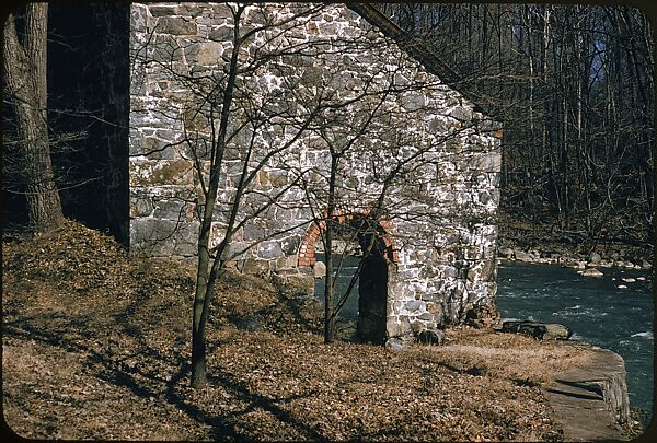 [92 Studies and Views of Mills, Fortune Article "The Stones of Dupont"], Walker Evans (American, St. Louis, Missouri 1903–1975 New Haven, Connecticut), Color film transparency