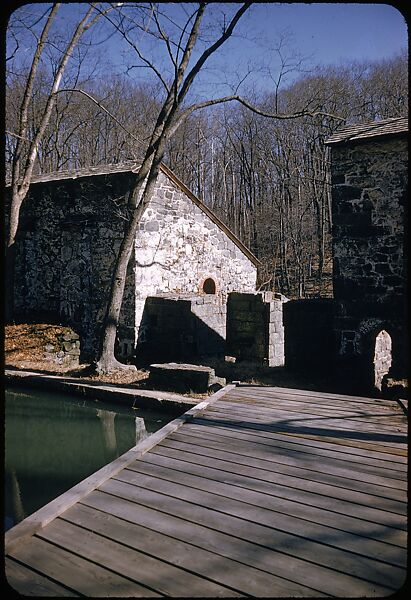 [92 Studies and Views of Mills, Fortune Article "The Stones of Dupont"], Walker Evans (American, St. Louis, Missouri 1903–1975 New Haven, Connecticut), Color film transparency