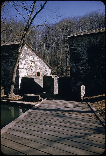 [92 Studies and Views of Mills, Fortune Article "The Stones of Dupont"], Walker Evans (American, St. Louis, Missouri 1903–1975 New Haven, Connecticut), Color film transparency