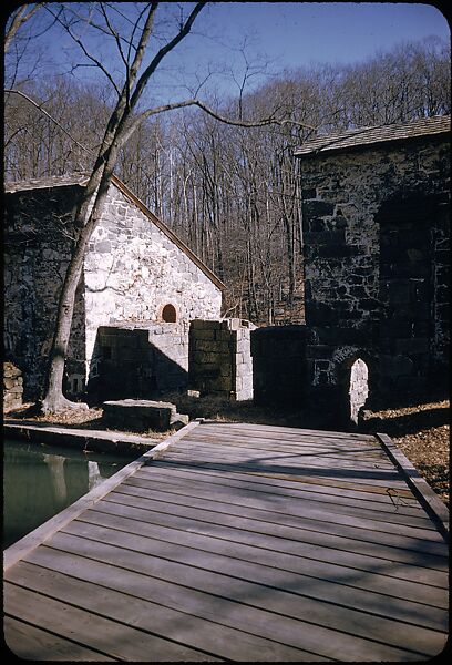 [92 Studies and Views of Mills, Fortune Article "The Stones of Dupont"], Walker Evans (American, St. Louis, Missouri 1903–1975 New Haven, Connecticut), Color film transparency