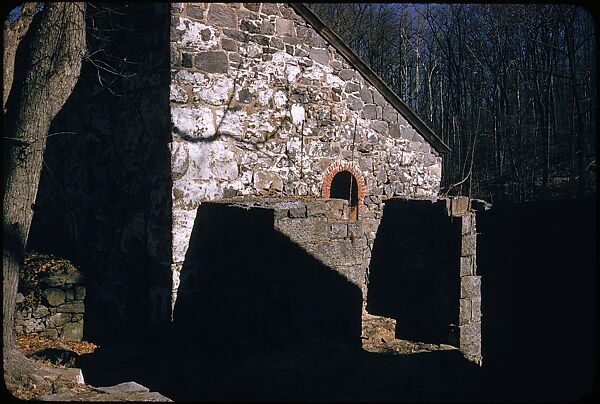 [92 Studies and Views of Mills, Fortune Article "The Stones of Dupont"], Walker Evans (American, St. Louis, Missouri 1903–1975 New Haven, Connecticut), Color film transparency