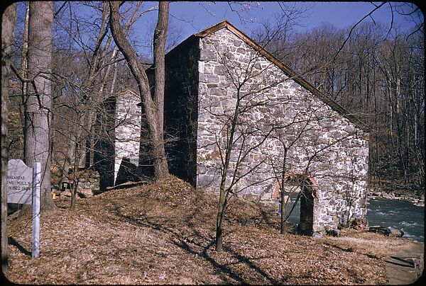 [92 Studies and Views of Mills, Fortune Article "The Stones of Dupont"], Walker Evans (American, St. Louis, Missouri 1903–1975 New Haven, Connecticut), Color film transparency