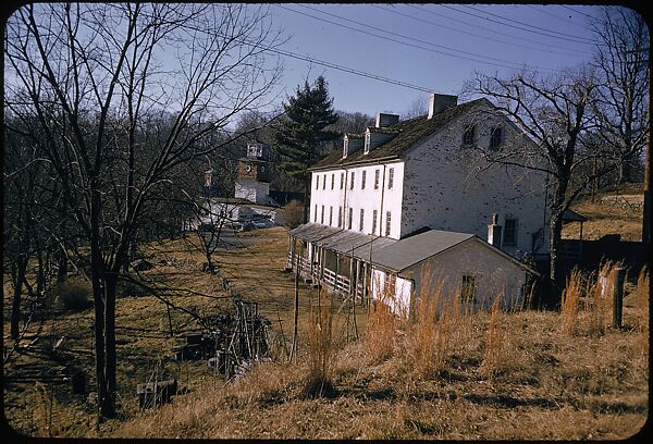 [92 Studies and Views of Mills, Fortune Article "The Stones of Dupont"], Walker Evans (American, St. Louis, Missouri 1903–1975 New Haven, Connecticut), Color film transparency