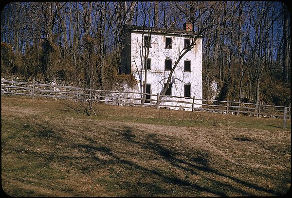 [92 Studies and Views of Mills, Fortune Article "The Stones of Dupont"], Walker Evans (American, St. Louis, Missouri 1903–1975 New Haven, Connecticut), Color film transparency