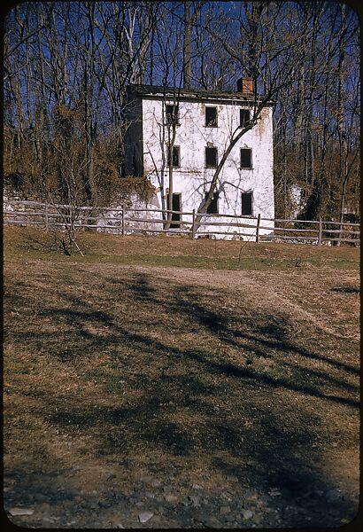 [92 Studies and Views of Mills, Fortune Article "The Stones of Dupont"], Walker Evans (American, St. Louis, Missouri 1903–1975 New Haven, Connecticut), Color film transparency