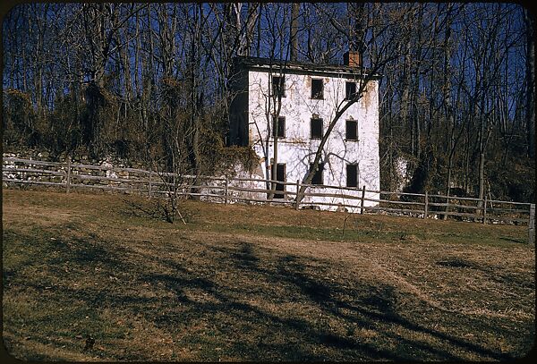 [92 Studies and Views of Mills, Fortune Article "The Stones of Dupont"], Walker Evans (American, St. Louis, Missouri 1903–1975 New Haven, Connecticut), Color film transparency