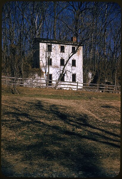 [92 Studies and Views of Mills, Fortune Article "The Stones of Dupont"], Walker Evans (American, St. Louis, Missouri 1903–1975 New Haven, Connecticut), Color film transparency